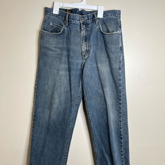 Vintage Lee riders sanforized union made jeans men’s size 34x26 blue